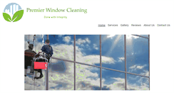 Desktop Screenshot of premier-window-cleaning.net